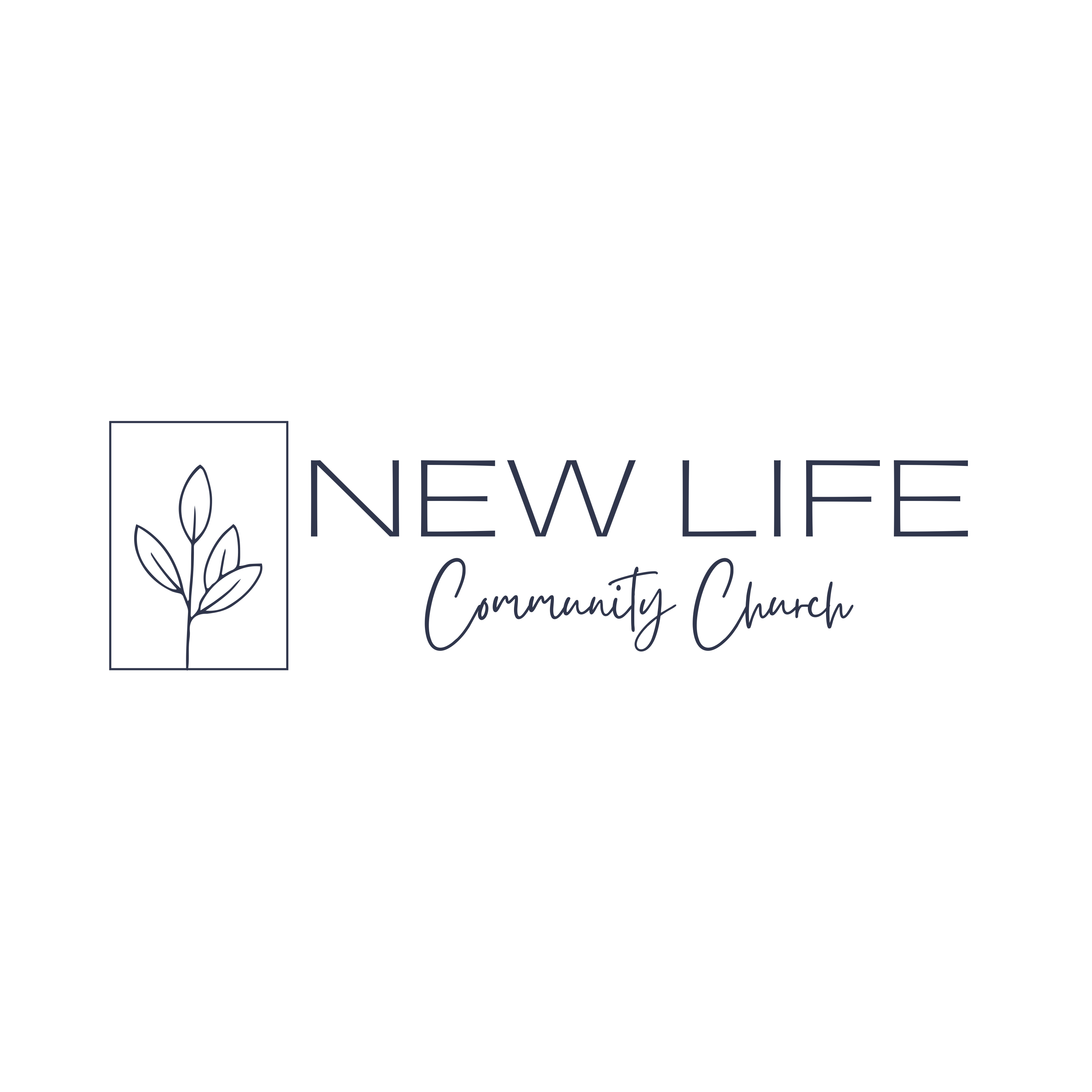 New Life Community Church Founders Church Search   New Life Logo Set 3H 